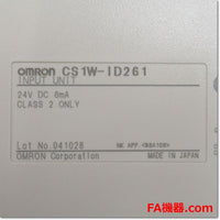 Japan (A)Unused,CS1W-ID261　DC入力ユニット 入力64点 ,I/O Module,OMRON