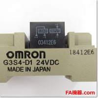 Japan (A)Unused,G3S4-D1 DC24V  小型4点出力用ターミナルSSR ,Solid-State Relay / Contactor,OMRON