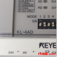 Japan (A)Unused,KL-4AD  A/D変換ユニット アナログ入力4ch ,KL link,KEYENCE