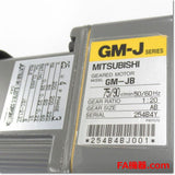 Japan (A)Unused,GM-JB 200V 25W geared motor 1/20 ,Geared Motor,MITSUBISHI 