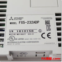 Japan (A)Unused,FX5-232ADP RS-232C,Special Module,MITSUBISHI 