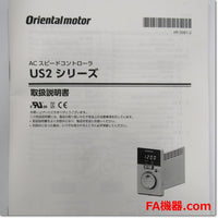 Japan (A)Unused,US2D25-JC-CC AC brand AC200V ,Speed ​​Control Motor,ORIENTAL MOTOR 