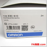 Japan (A)Unused,E3C-S10 photoelectric sensor 2m,The Photoelectric Sensor Head,OMRON 