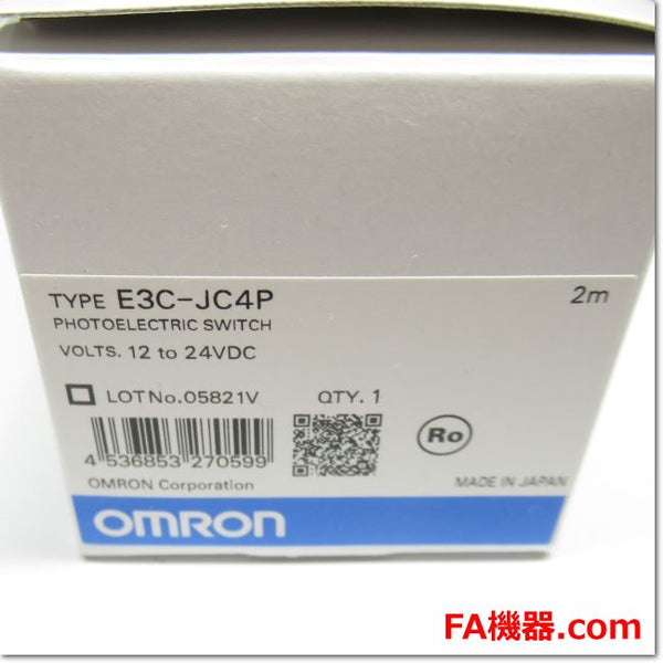 Japan (A)Unused,E3C-JC4P 小型ヘッドアンプ分離光電センサ アンプ 2m