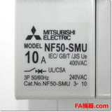 Japan (A)Unused,NF50-SMU,3P 10A  ノーヒューズ遮断器 ,MCCB 3 Poles,MITSUBISHI