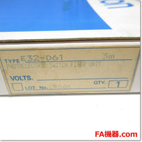 Japan (A)Unused,E32-D61  ファイバユニット 反射形 3m ,Fiber Optic Sensor Module,OMRON