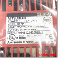 Japan (A)Unused,Q62P  電源ユニット AC100-240V ,Power Supply Module,MITSUBISHI