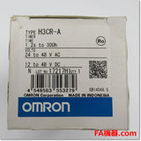 Japan (A)Unused,H3CR-A  ソリッドステート・タイマ 0.05s-300h AC24-48V/DC12-48V ,Timer,OMRON