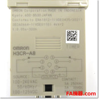 Japan (A)Unused,H3CR-A8 AC100-240/DC100-125V 0.05s-300h timer,Timer,OMRON 