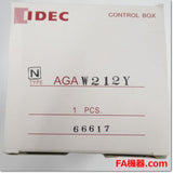 Japan (A)Unused,AGAW212Y　φ22 AGAW形コントロールボックス IP65 2点用 穴あり ,Control Box,IDEC