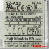 Japan (A)Unused,SH-4 AC100V 4a4b  コンタクタ形補助継電器 補助接点ユニット[SZ-A22] 付き ,Electromagnetic Relay <Auxiliary Relay>,Fuji