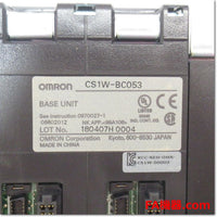 Japan (A)Unused,CS1W-BC053  CPUベースユニット ,CS1 Series,OMRON