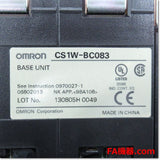 Japan (A)Unused,CS1W-BC083　CPUベースユニット 8スロット用 ,Base Module,OMRON