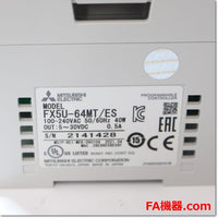 Japan (A)Unused,FX5U-64MT/ES CPUユニット DC入力 トランジスタ出力 AC電源 ,Main Module,MITSUBISHI 