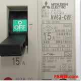 Japan (A)Unused,NV63-CVF,2P 15A 30mA  漏電遮断器 ,Earth Leakage Circuit Breaker 2-Pole,MITSUBISHI