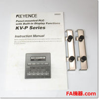 Japan (A)Unused,KV-P16T  表示機能内蔵パネル取付型PLC 入力10点 トランジスタ出力6点 DC電源 ,Visual KV / KV-P Series,KEYENCE