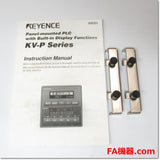 Japan (A)Unused,KV-P16T  表示機能内蔵パネル取付型PLC 入力10点 トランジスタ出力6点 DC電源 ,Visual KV / KV-P Series,KEYENCE
