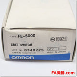 Japan (A)Unused,HL-5000  小形リミットスイッチ ローラ・レバー形 ,Limit Switch,OMRON