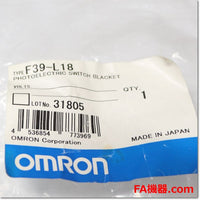 Japan (A)Unused,F39-L18  センサ用取りつけ金具 ,Safety Light Curtain,OMRON
