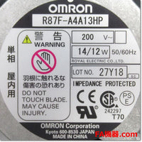 Japan (A)Unused,R87F-A4A13HP   AC軸流ファン □120×t25mm AC200V ,Fan / Louvers,OMRON