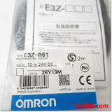 Japan (A)Unused,E3Z-R61 Japanese Japanese brand [MSR機能付] ,Built-in Amplifier Photoelectric Sensor,OMRON 