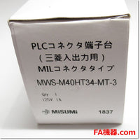 Japan (A)Unused,MWS-M40HT34-MT-3 PLC,Conversion Terminal Block / Terminal,MISUMI 