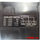 Japan (A)Unused,NF30-CS,3P 20A AX-1LS　ノーヒューズ遮断器 補助スイッチ付き ,MCCB 3 Poles,MITSUBISHI