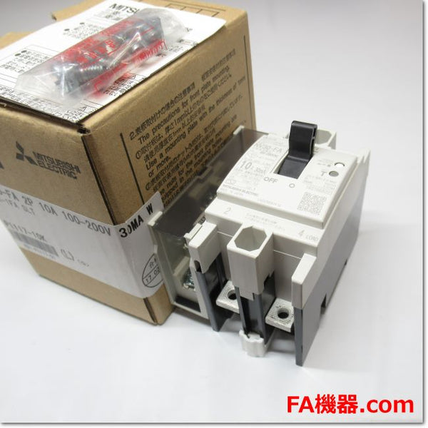 Japan (A)Unused,NV30-FA,2P 10A 30mA AX-1FA SLT  漏電遮断器 補助スイッチ付き