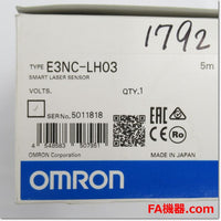 Japan (A)Unused,E3NC-LH03  スマートレーザセンサ 回帰反射形 5m ,Laser Sensor Head,OMRON