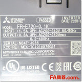 Japan (A)Unused,FR-E720-0.1K  インバータ 三相200V ,MITSUBISHI,MITSUBISHI