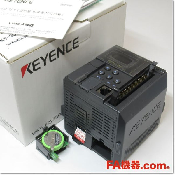 Japan (A)Unused,KV-5000  Ethernet 内蔵 CPUユニット Ver.2.0