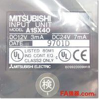 Japan (A)Unused,A1SX40  DC入力ユニット プラスコモンタイプ 16点 ,I/O Module,MITSUBISHI