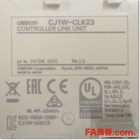 Japan (A)Unused,CJ1W-CLK23 コントローラ Linkユニット Ver.2.0 ,Special Module,OMRON 