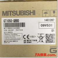 Japan (A)Unused,GT1050-QBBD  GOT本体　5.7型 モノクロ[白/青]液晶  メモリ3MB DC24V ,GOT1000 Series,MITSUBISHI