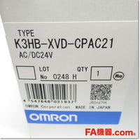 Japan (A)Unused,K3HB-XVD-CPAC21  デジタルパネルメータ 直流電圧入力タイプ AC/DC24V ,Digital Panel Meters,OMRON