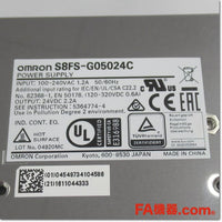 Japan (A)Unused,S8FS-G05024C  スイッチング・パワーサプライ 24V 2.2A ,DC24V Output,OMRON