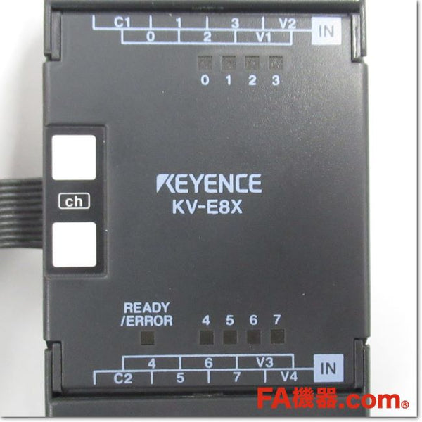 Japan (A)Unused,KV-E8X  入力ユニット 8点ネジ端子台 ,Visual KV / KV-P Series,KEYENCE