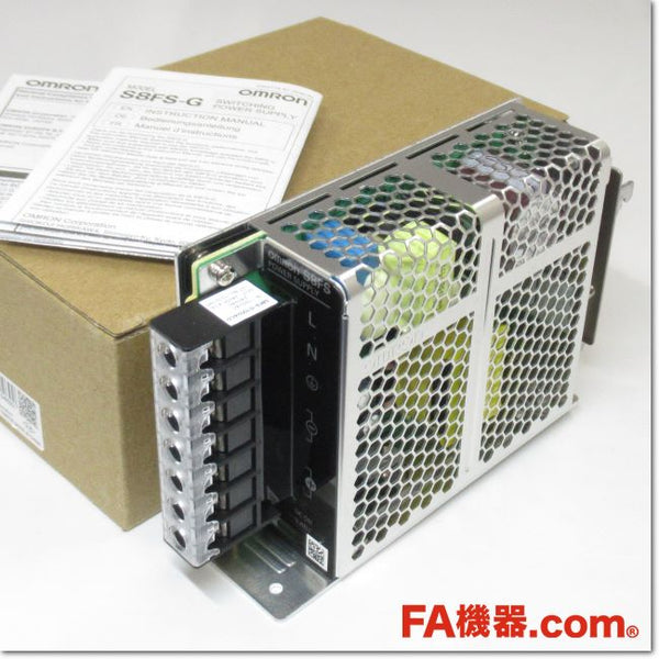 Japan (A)Unused,S8FS-G10024CD  スイッチング・パワーサプライ 24V 4.5A カバー付 DINレール取りつけ