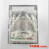 Japan (A)Unused,MY4N-D2,DC12V ミニパワーリレー ,Mini Power Relay<my> ,OMRON </my>