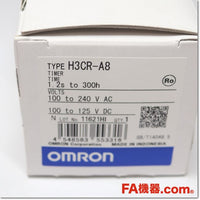 Japan (A)Unused,H3CR-A8 AC100-240/DC100-125V 0.05s-300h timer,Timer,OMRON 