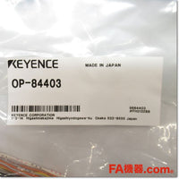 Japan (A)Unused,OP-84403   I/Oコネクタケーブル 片側バラ線 3m ,KEYENCE,KEYENCE