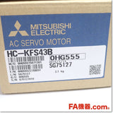 Japan (A)Unused,HC-KFS43B ACサーボモータ 400W 200V ブレーキ付き ,MR-J2S,MITSUBISHI 