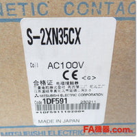 Japan (A)Unused,S-2XN35CX,AC100V 2a2b×2 Japanese brands,Reversible Type Electromagnetic Switch,MITSUBISHI 