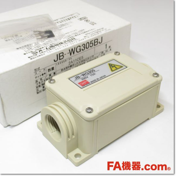 Japan (A)Unused,JB-WG305BJ　中継ボックス ジョイボックス AC/DC300V 15A