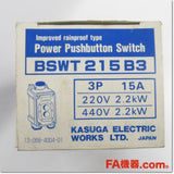 Japan (A)Unused,BSWT215B3  動力用押ボタン開閉器 防雨形 ,Switch Other,KASUGA