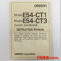 Japan (A)Unused,E54-CT1 φ5.8 water filter,Watt / Current Sensor,OMRON 