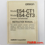 Japan (A)Unused,E54-CT1 φ5.8 water filter,Watt / Current Sensor,OMRON 