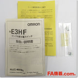 Japan (A)Unused,E3HF-1E2  薄型・小型・シリンダ型光電センサ 透過形 しゃ光時ON ,Amplifier Built-in Proximity Sensor,OMRON