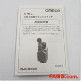 Japan (A)Unused,WLRCA2-LD　2回路リミットスイッチ レバーなし ,Limit Switch,OMRON
