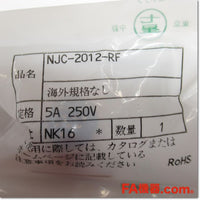 Japan (A)Unused,NJC-2012-RF  φ20  中型メタルコネクタ パネル取付レセプタクル メス ,Connector,NANABOSHI